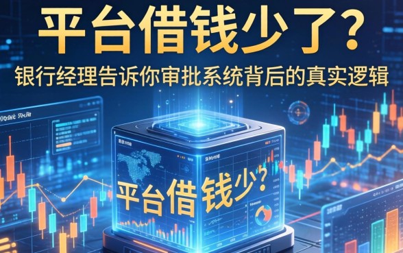 平台借钱少了？银行经理告诉你审批系统背后的真实逻辑