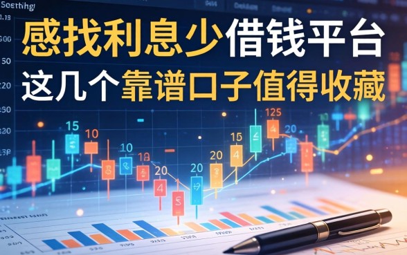 想找利息少的借钱平台，这几个靠谱口子值得收藏