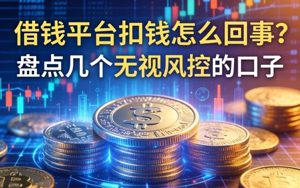借钱平台扣钱怎么回事？盘点几个无视风控的口子