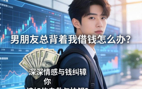男朋友总背着我借钱怎么办？深陷情感与金钱纠葛的你，该如何自救与抉择？