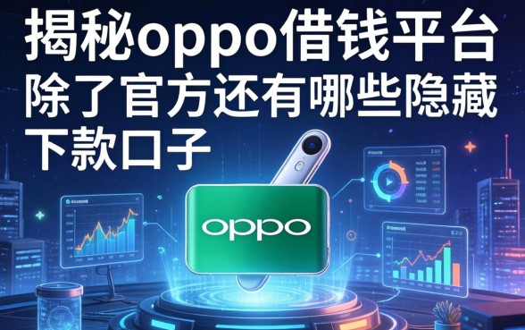 揭秘oppo借钱平台：除了官方还有哪些隐藏的下款口子
