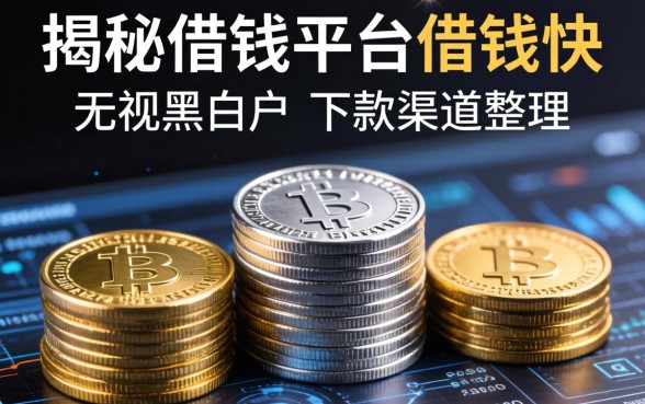 揭秘借钱平台借钱快：无视黑白户的下款渠道整理