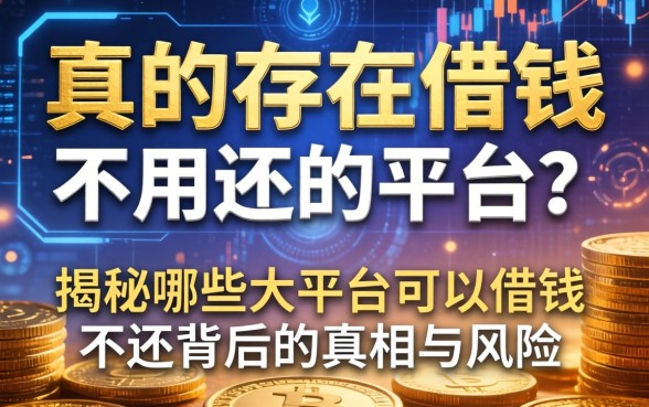 真的存在借钱不用还的平台吗？揭秘哪些大平台可以借钱不还背后的真相与风险