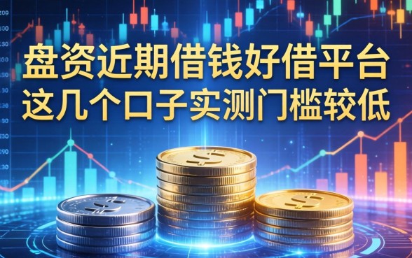 盘点近期借钱好借平台，这几个口子实测门槛较低