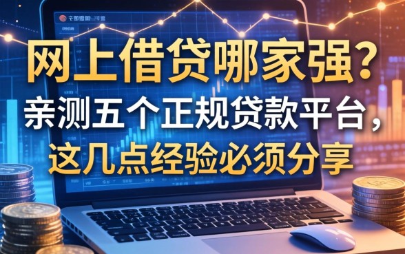 网上借钱哪家强？亲测五个正规贷款平台，这几点经验必须分享
