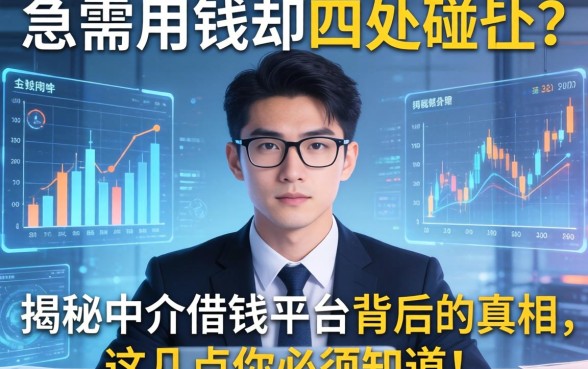 急需用钱却四处碰壁?揭秘中介借钱平台背后的真相,这几点你必须知道!