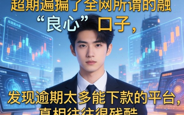 我翻遍了全网所谓的“良心”口子，发现逾期太多能下款的平台，真相往往很残酷
