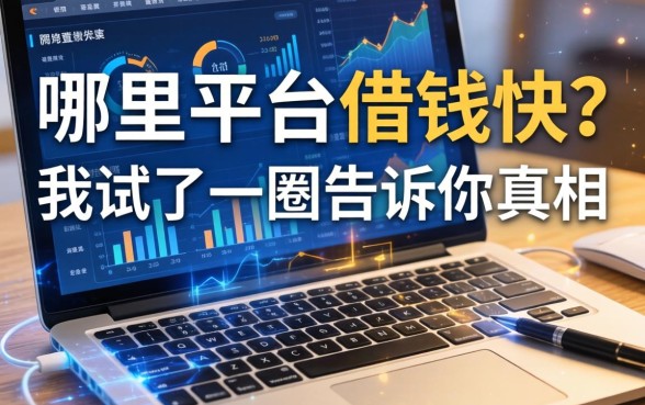 哪里平台借钱快？我试了一圈告诉你真相