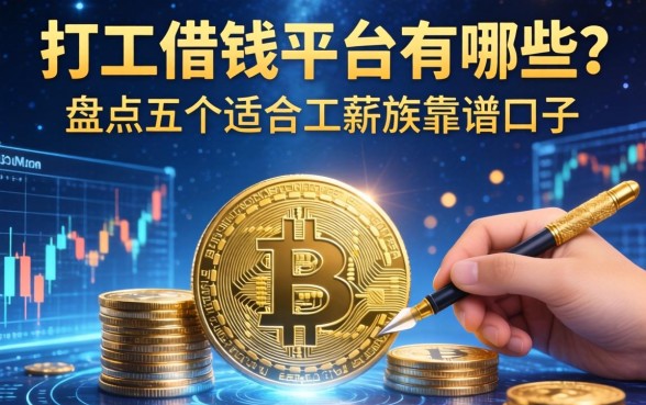 打工借钱平台有哪些？盘点五个适合工薪族的靠谱口子