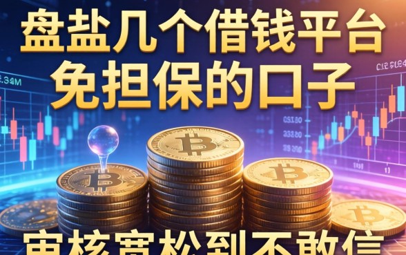 盘点几个借钱平台免担保的口子，审核宽松到不敢信