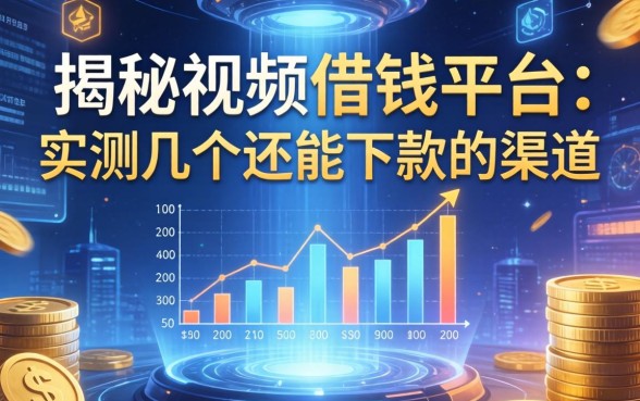 揭秘视频借钱的平台：实测几个还能下款的渠道