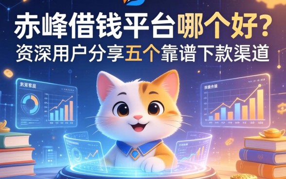 赤峰借钱平台哪个好？资深用户分享五个靠谱下款渠道