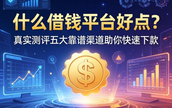 什么借钱平台好点？真实测评五大靠谱渠道助你快速下款