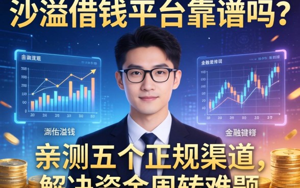 沙溢借钱平台靠谱吗？亲测五个正规渠道，解决资金周转难题