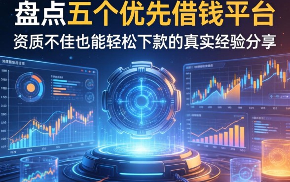 盘点五个优先借钱平台，资质不佳也能轻松下款的真实经历分享