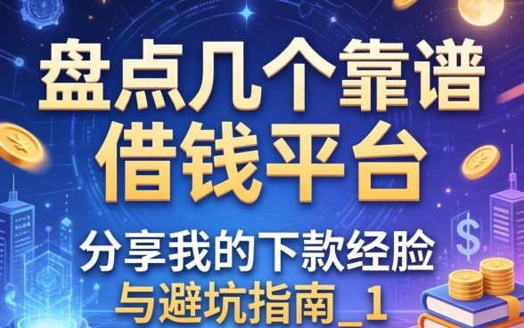 盘点几个靠谱的借钱平台，分享我的下款经历与避坑指南_1