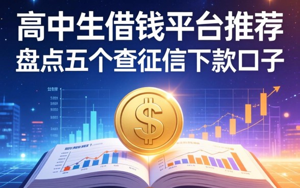 高中生借钱平台推荐：盘点五个不查征信的下款口子