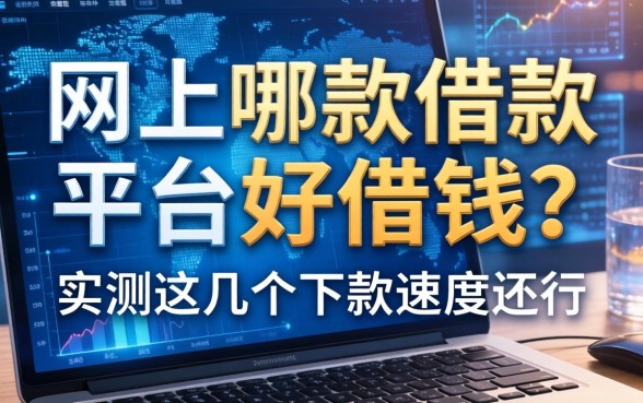 网上哪款借款平台好借钱？实测这几个下款速度还行