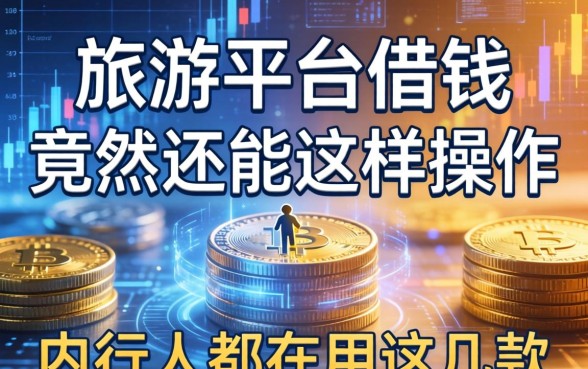 旅游平台借钱竟然还能这样操作，内行人都在用这几款