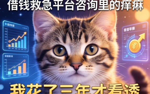 借钱救急平台咨询里的猫腻，我花了三年才看透