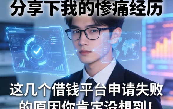 分享下我的惨痛经历:这几个借钱平台申请失败的原因你肯定没想到