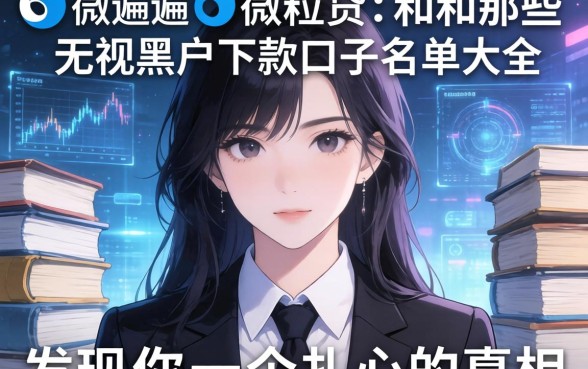 我翻遍了微粒贷和那些无视黑户下款口子名单大全，发现了一个扎心的真相