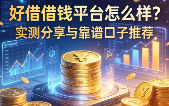 好借借钱平台怎么样？实测分享与靠谱口子推荐