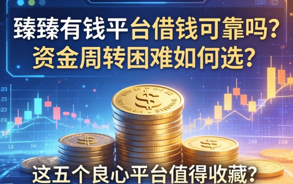 臻臻有钱平台借钱可靠吗？资金周转困难如何选？这五个良心平台值得收藏