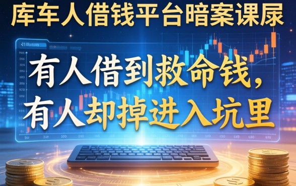 库车人借钱平台暗访实录：有人借到救命钱，有人却掉进坑里