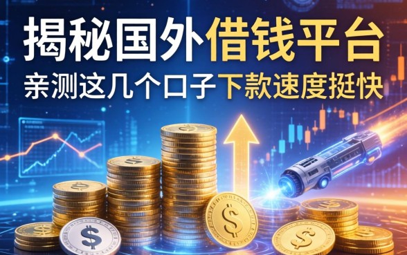 揭秘国外借钱平台：亲测这几个口子下款速度挺快