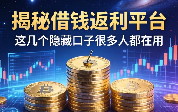 揭秘借钱返利平台：这几个隐藏口子很多人都在用