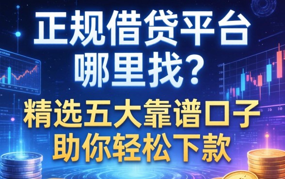 正规借钱平台哪里找？精选五大靠谱口子助你轻松下款