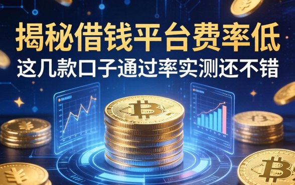 揭秘借钱平台费率低：这几款口子通过率实测还不错