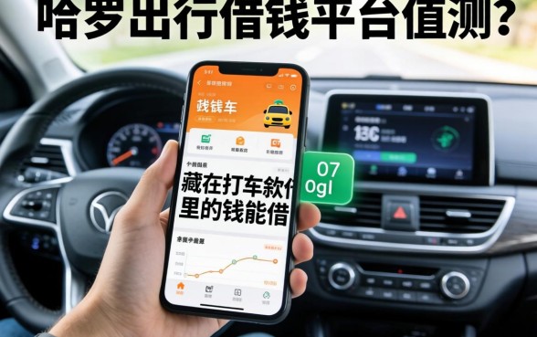 哈罗出行借钱平台实测：藏在打车软件里的钱能借吗？