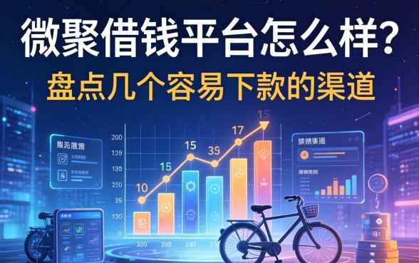 微聚借钱平台怎么样？盘点几个容易下款的渠道