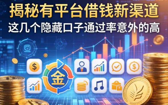 揭秘有平台借钱新渠道，这几个隐藏口子通过率意外的高