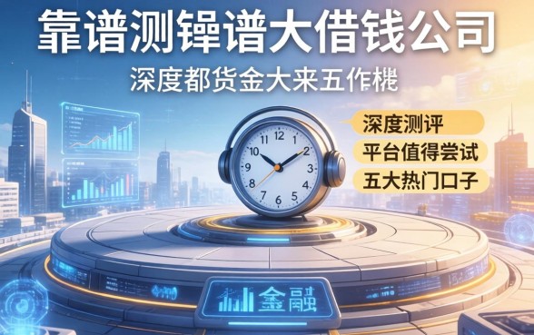 除了大平台，还有哪些靠谱的借钱公司平台值得尝试？深度测评五大热门口子