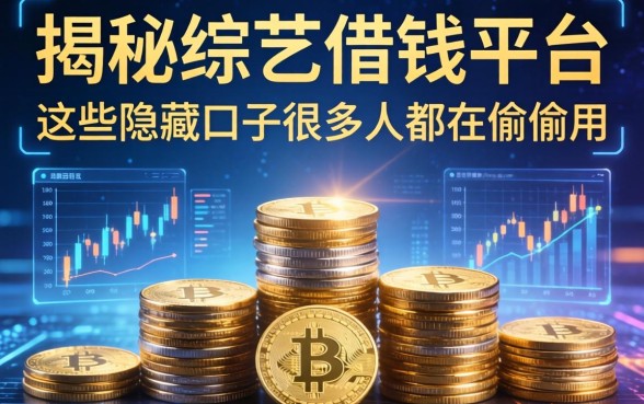 揭秘综艺借钱平台：这些隐藏口子很多人都在偷偷用