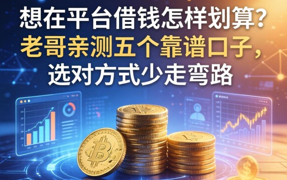 想在平台借钱怎样划算？老哥亲测五个靠谱口子，选对方式少走弯路
