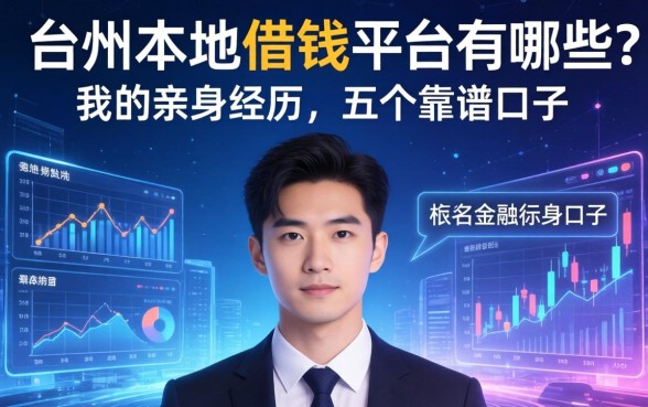 台州本地借钱平台有哪些？分享我的亲身经历和五个靠谱口子