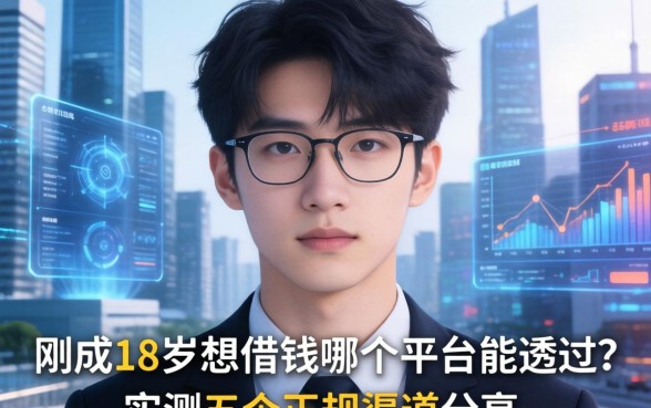 刚满18岁想借钱哪个平台能通过？实测五个正规渠道分享