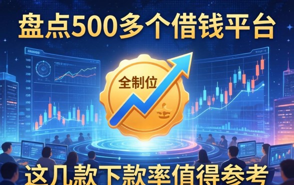 盘点500多个借钱平台，这几款下款率值得参考
