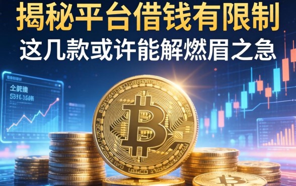 揭秘平台借钱有限制，这几款或许能解燃眉之急