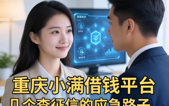 聊聊重庆小满借钱平台和几个不查征信的应急路子