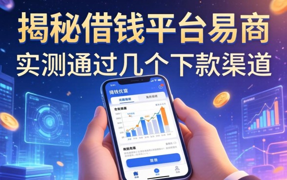 揭秘借钱平台易商：实测通过的几个下款渠道