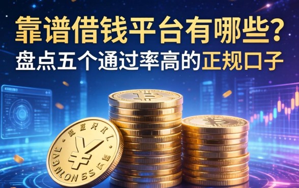 靠谱借钱平台有哪些？盘点五个通过率高的正规口子