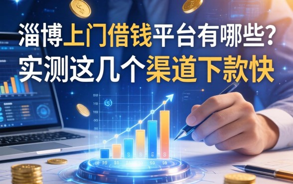 淄博上门借钱平台有哪些？实测这几个渠道下款快