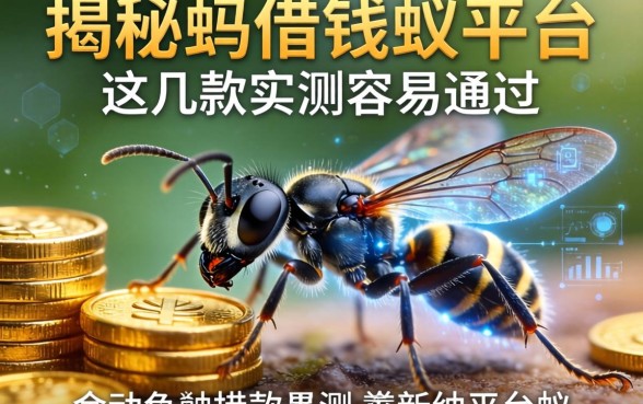 揭秘蚂蚁借钱的平台，这几款实测容易通过