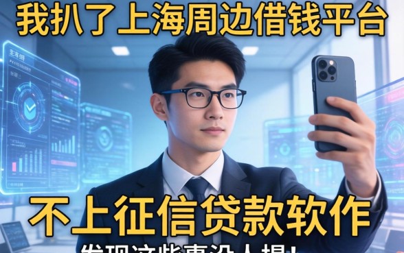 我扒了上海周边借钱平台和不上征信的贷款软件，发现这些事没人提