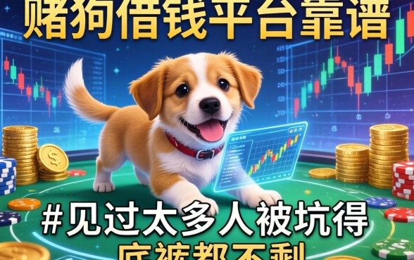 赌狗借钱平台不靠谱，我见过太多人被坑得底裤都不剩
